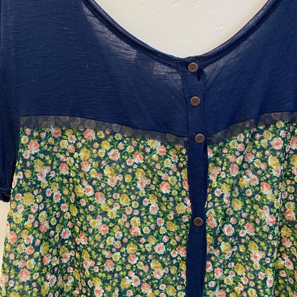 Free People Floral Top - Picture 5 of 5